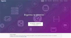 Desktop Screenshot of bigpress.net